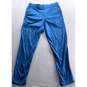 Bonobos Pants Mens M Chino Snap Flat Front Blue Side Pockets Casual Straight